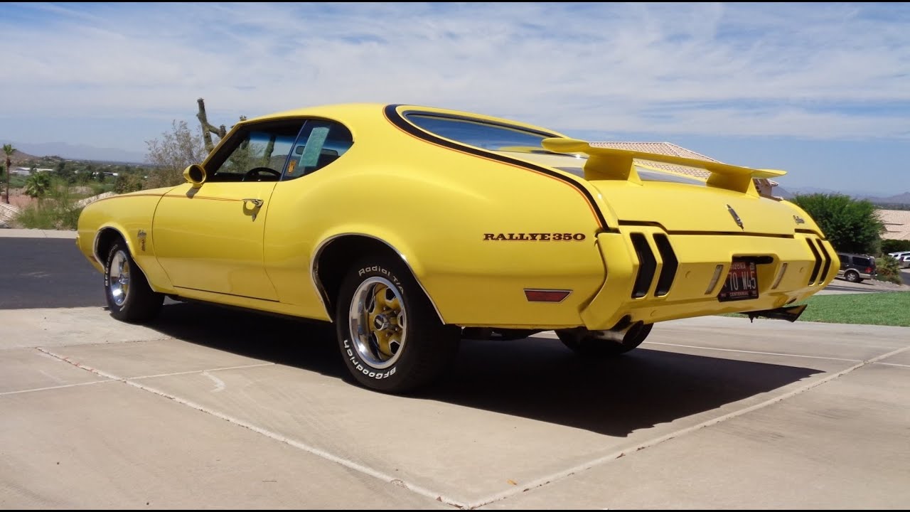 Oldsmobile 1970 Olds Cutlass S W45 Rallye 350 и история Ride on My Car с Лу Костабайлом