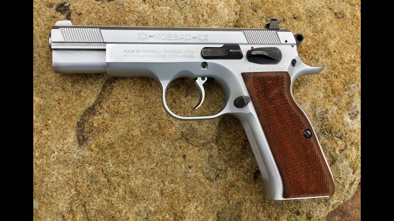 Shooting my Tanfoglio Mossad 9MM Stainless