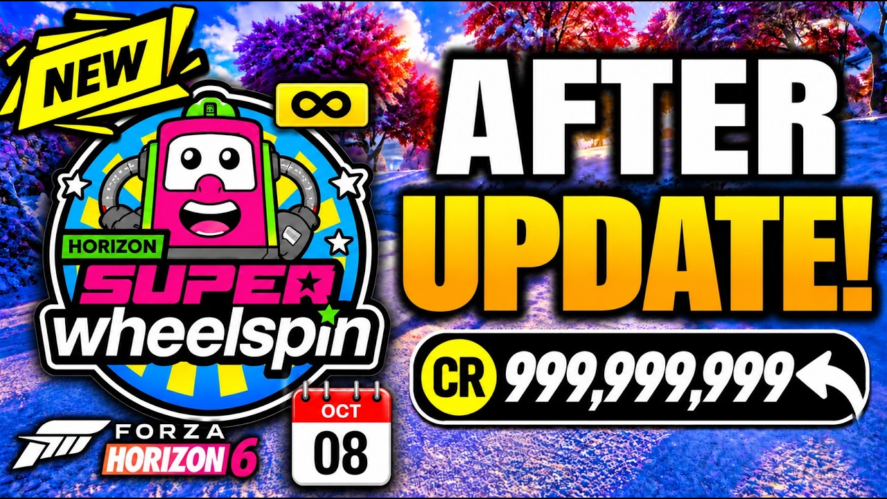 *FASTEST EVER* OCT 8✅ NEW Super Wheelspins Farm Glitch! Credits Farm Glitch!FH6 Glitches AFTER PATCH