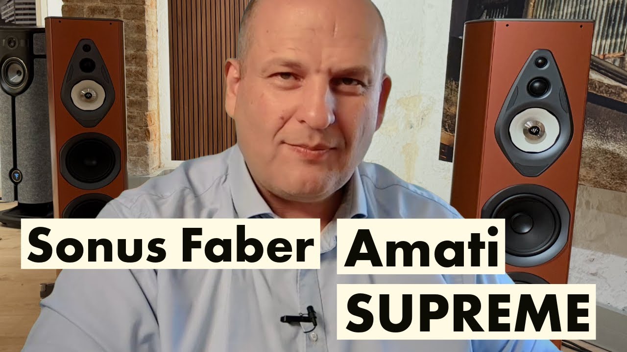 Презентация Sonus Faber Amati Supreme на Supersonido от Ливио Кукуццы.