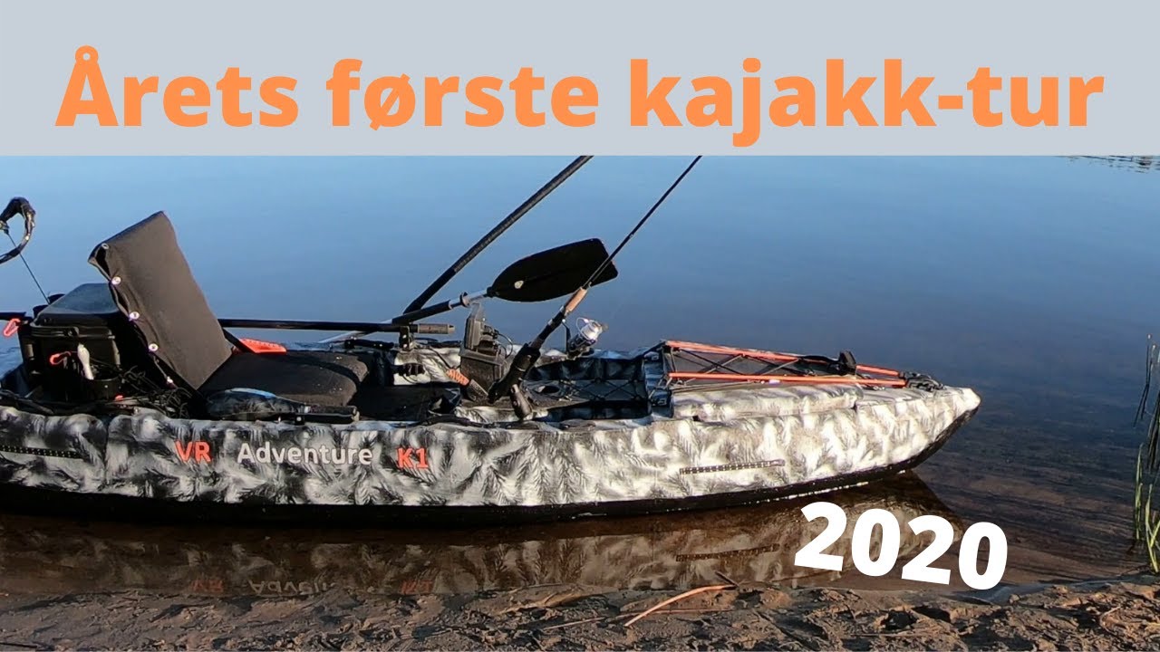 Årets første tur med kajakk 2020