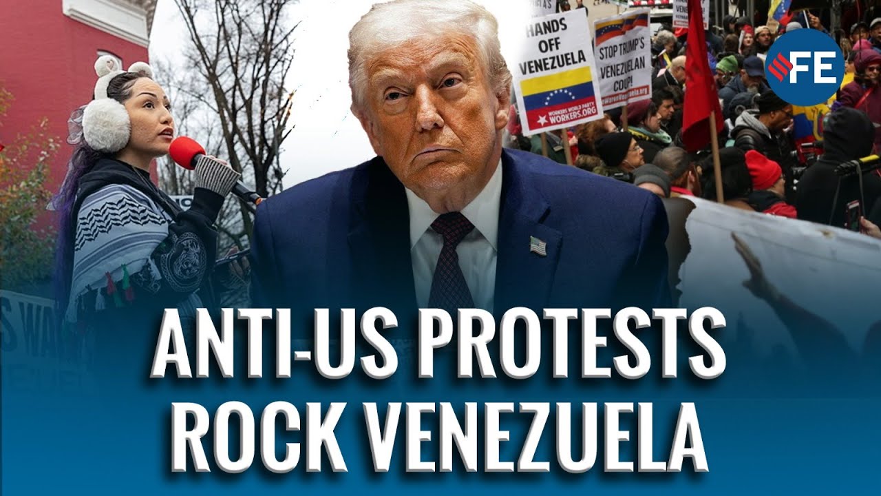 THOUSANDS Rally In Caracas Amid Rising Venezuela-U.S. Tensions