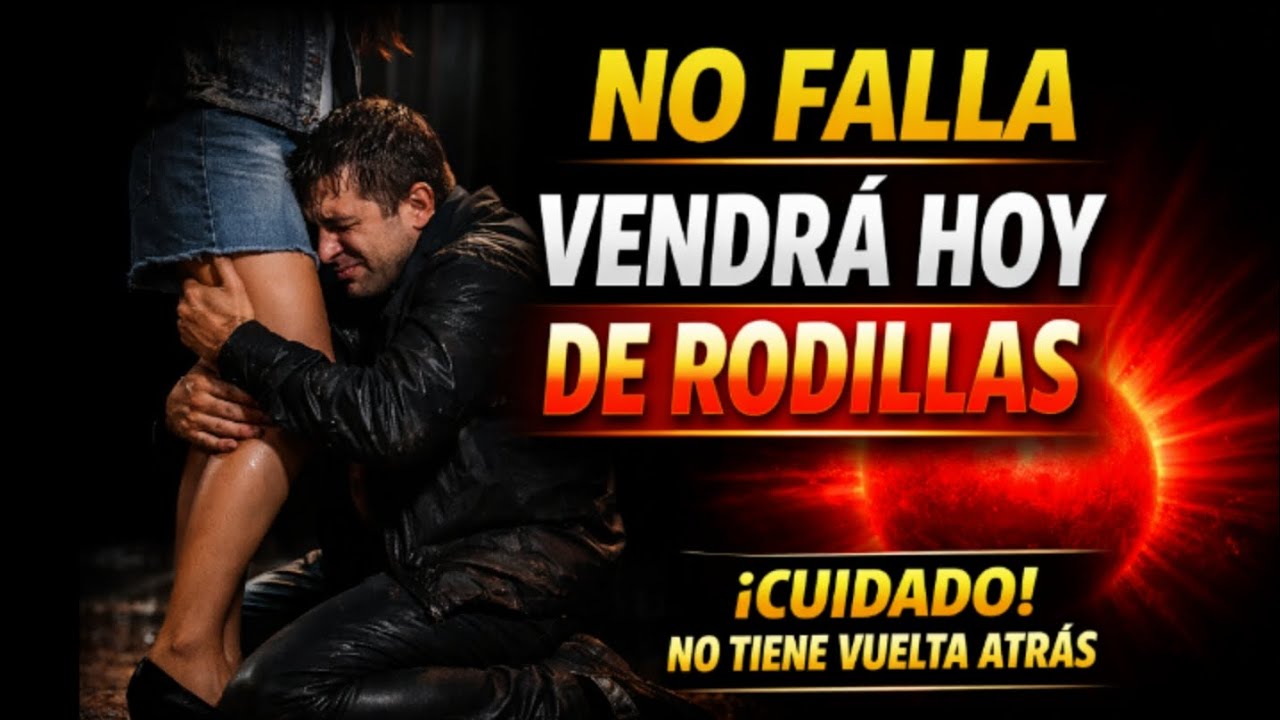 NO FALLA: VENDRÁ HOY MISMO DE RODILLAS 🙏💔 HAZLA SOLO UNA VEZ