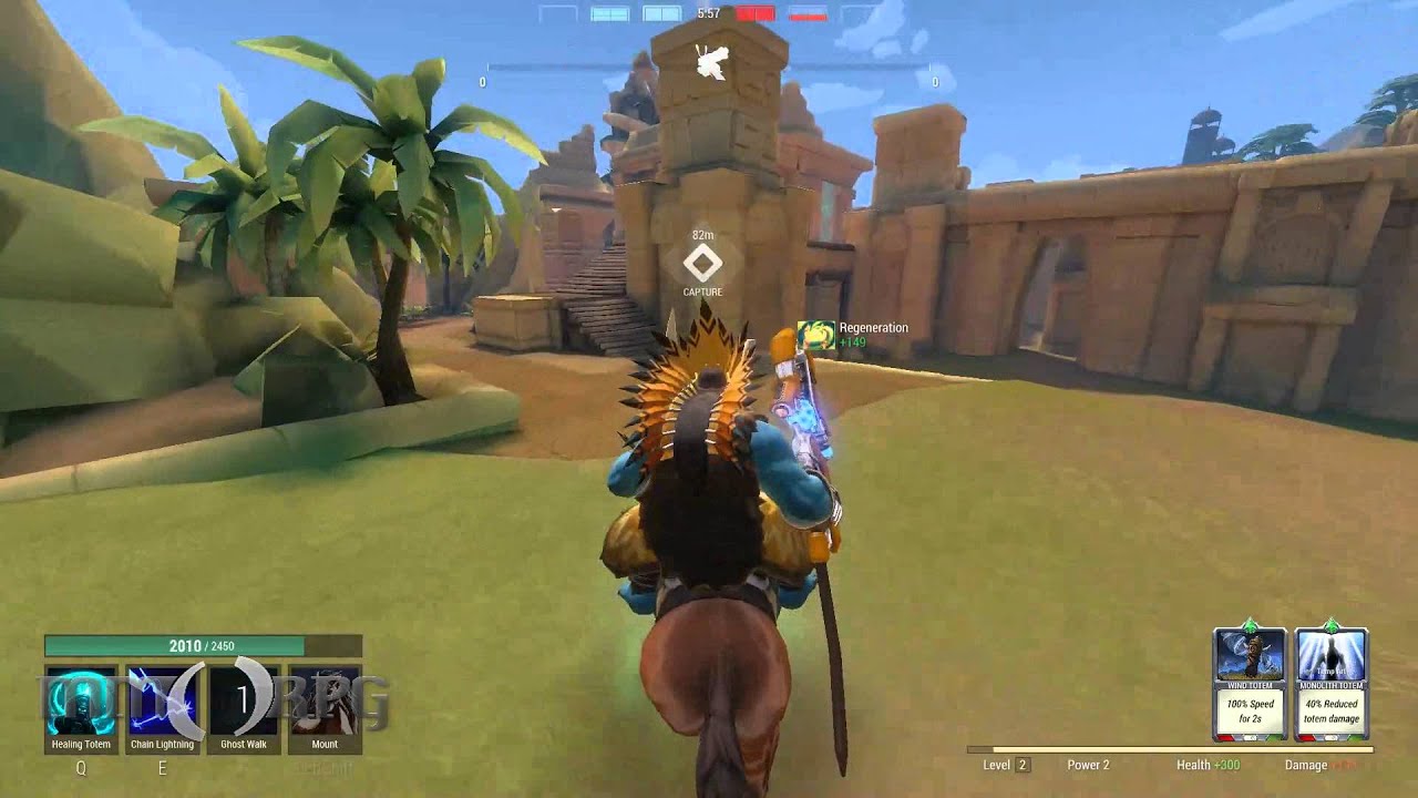 Paladins - Grohk Gameplay from Closed Beta