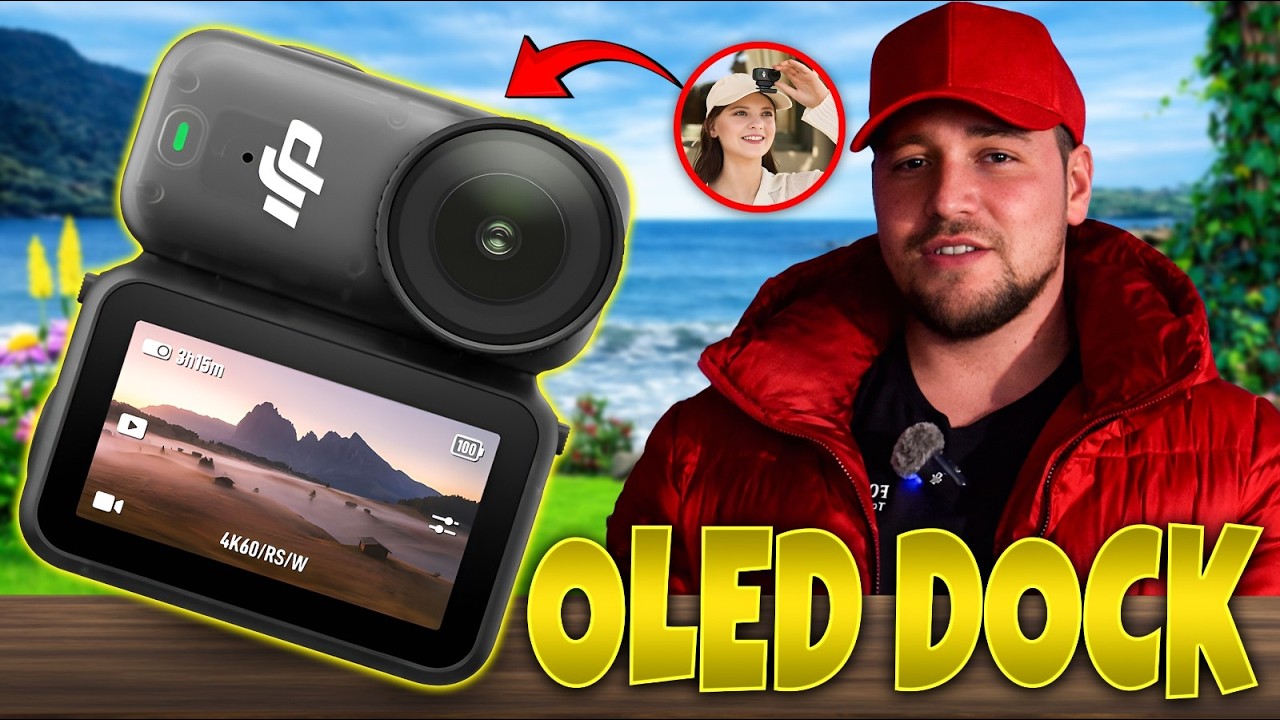 DJI Osmo Nano: Die Magnet-Kamera: Hält an Shirt, Kopf, Wand
