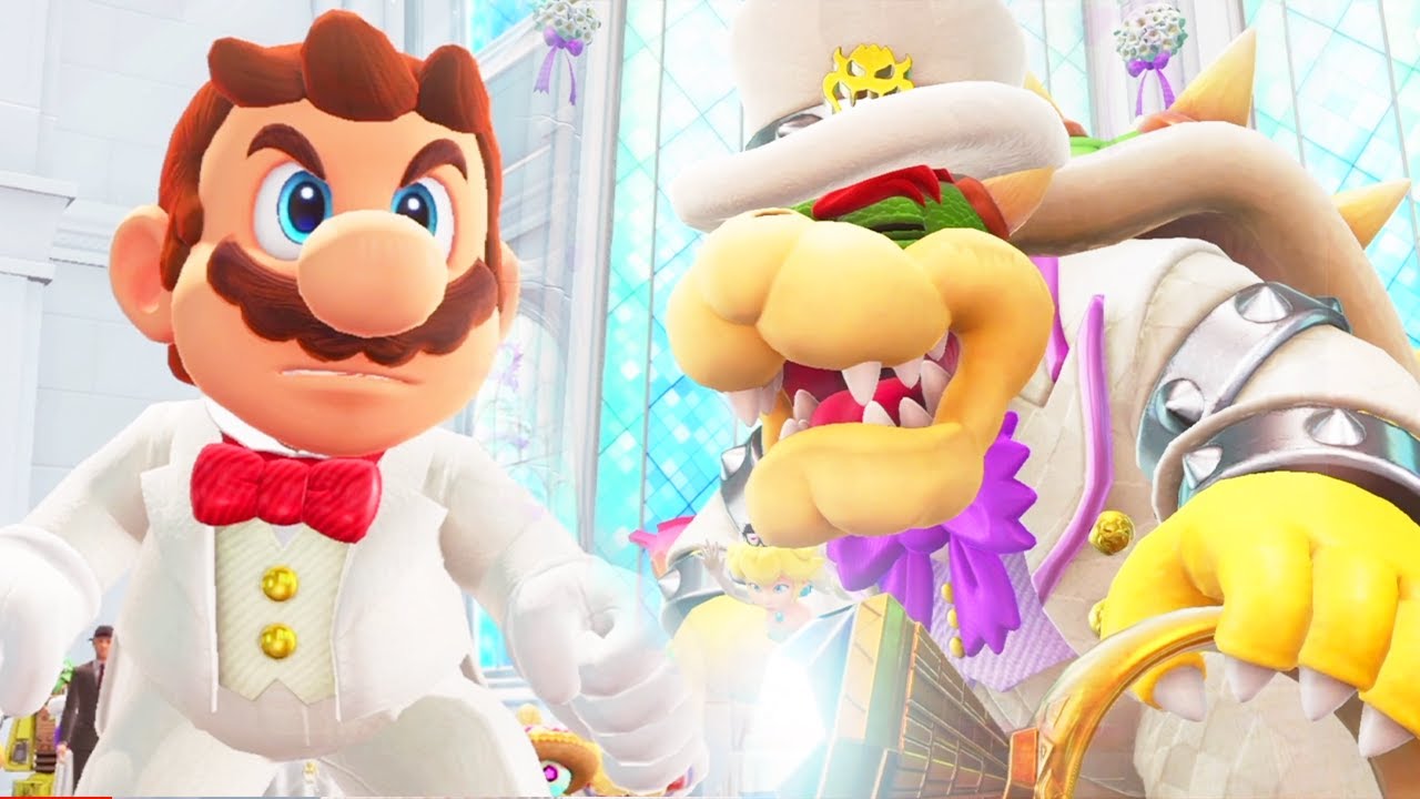 Super Mario Odyssey - Wedding Hall Game Play - Nintendo Switch