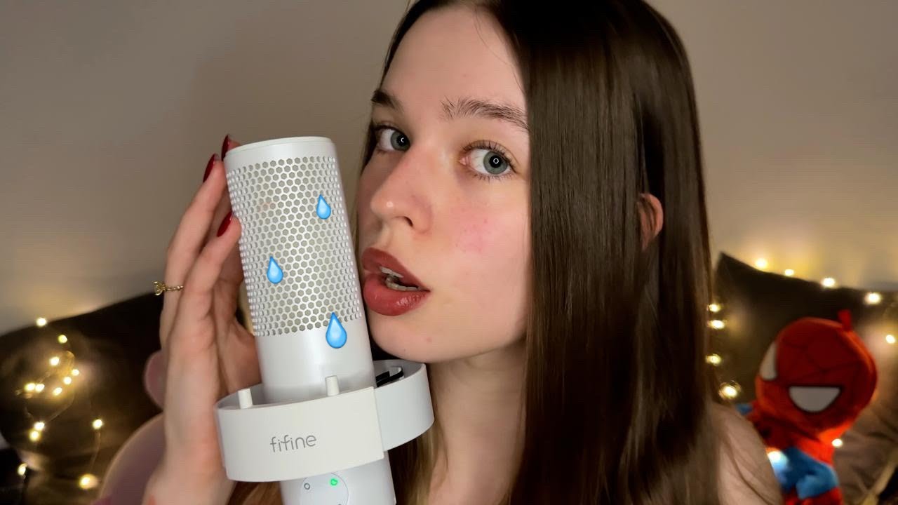 ASMR ТЕСТ микрофона FIFINE A9 ЗВУКАМИ РТА и ШЁПОТОМ *100% мурашки*