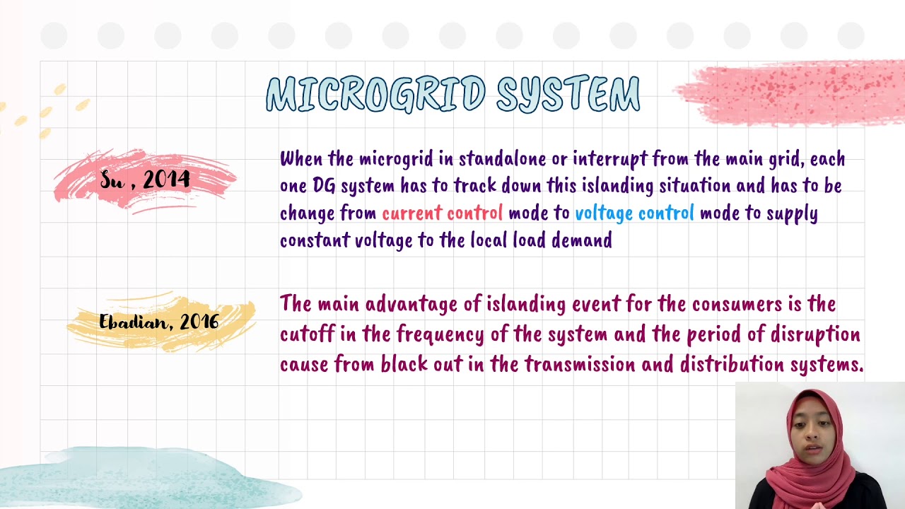 Final Year Project 1: Voltage Control During Islanding Phenomenon using PSCAD