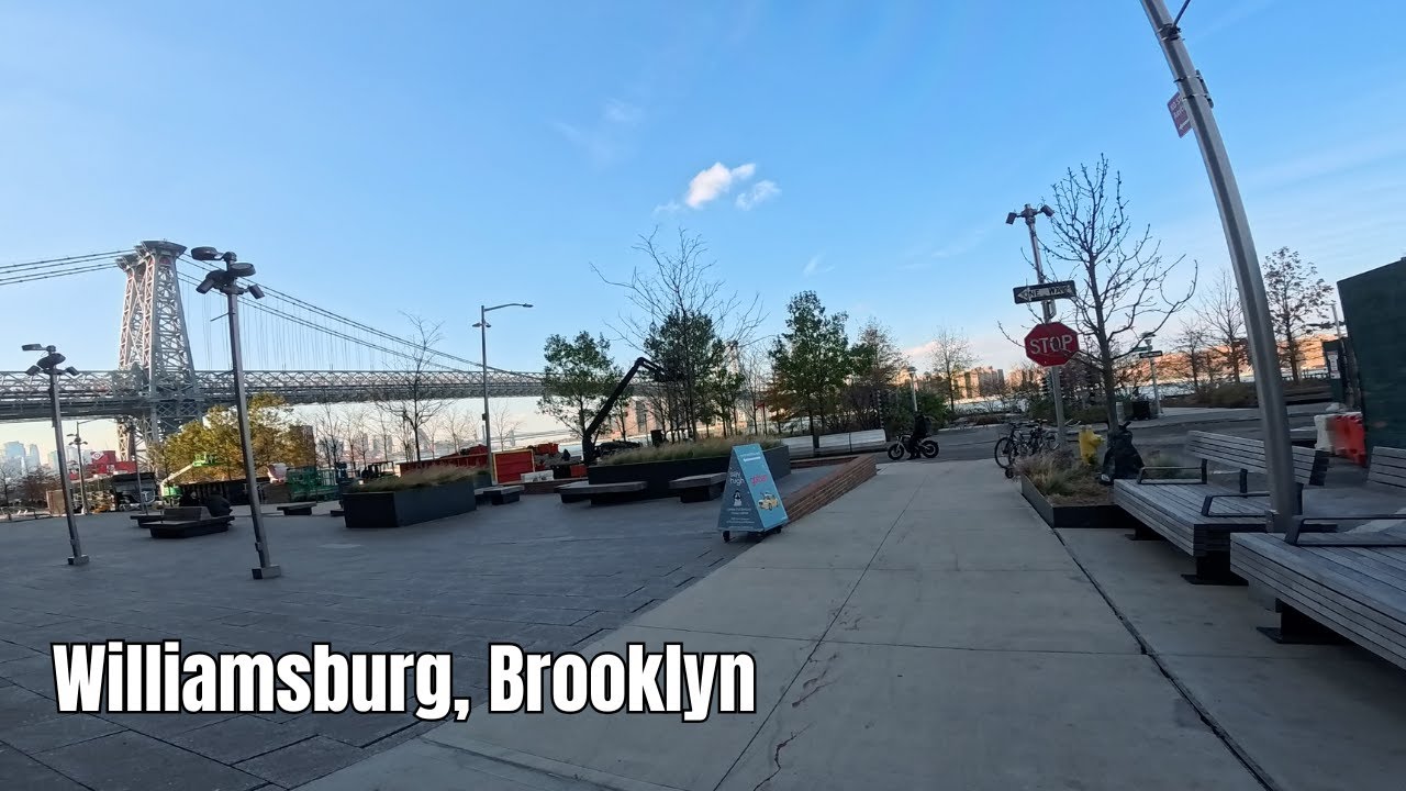 Winter Walking Tour of Williamsburg Brooklyn – Cold Streets, Cozy NYC Vibes