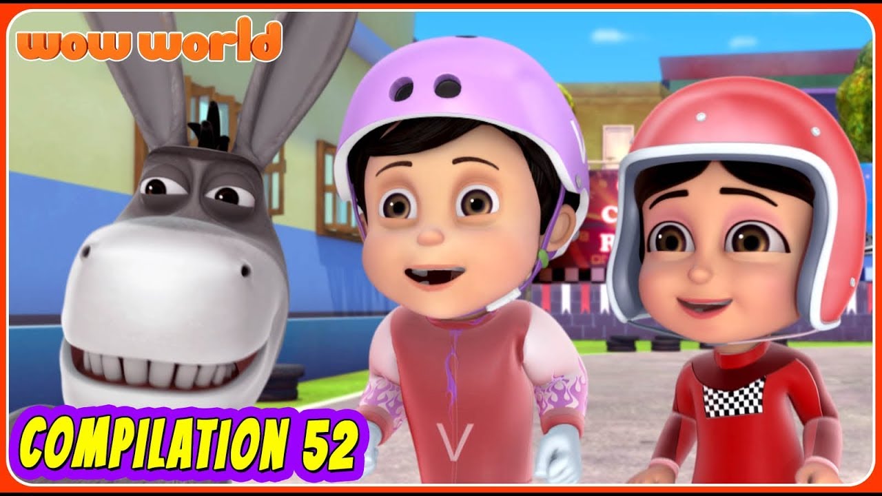 Cartoon Videos For Kids | Vir: The Robot Boy | English Cartoons | Compilation 52 | Wow World