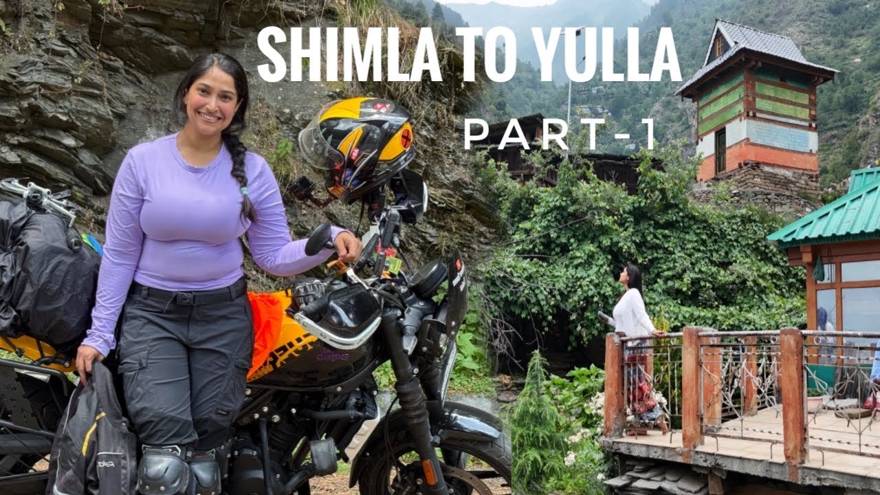 Part -1 World’s Most Dangerous Road l Hindustan Tibet Highway l Solo Ride Shimla to Yulla