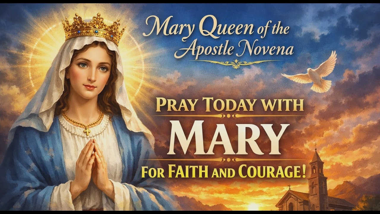 Mary, Queen of the Apostles Novena – Pray Today for Faith & Courage!