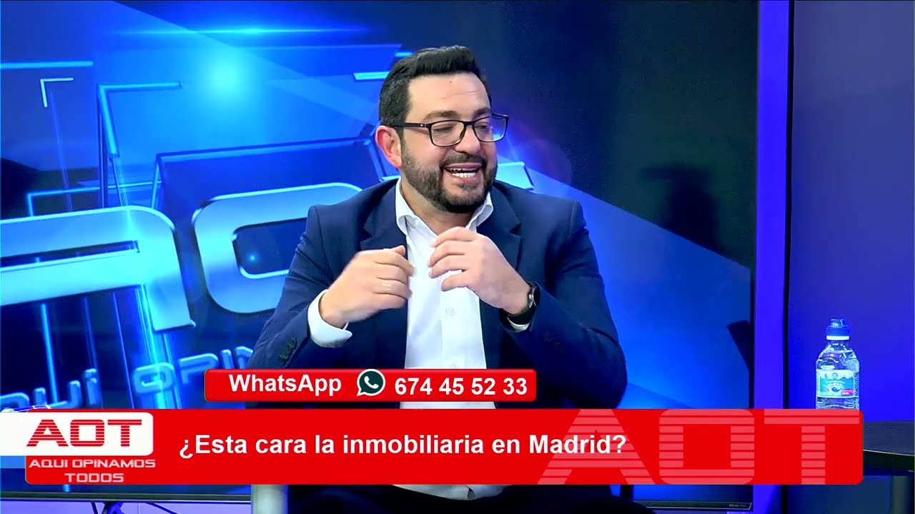 El mercado inmobiliario en Madrid y entrevista al gerente de Gespain, en 'Aquí Opinamos Todos'
