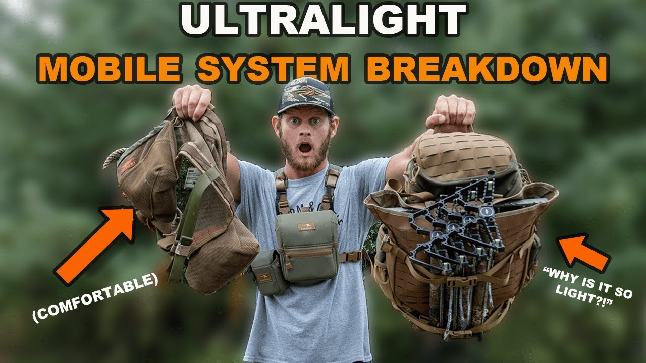 My ultralight FAS PACK DUMP// TETHRD Mobile Hunting System