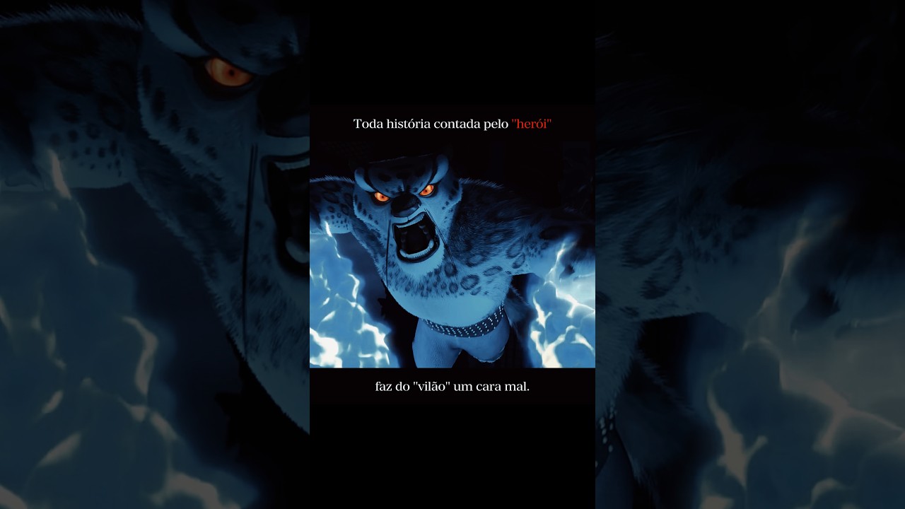 &Eacute; f&aacute;cil julgar o &ldquo;vil&atilde;o&rdquo; escutando apenas um lado da hist&oacute;ria&hellip; #tailung #vil&atilde;o #kungfupanda