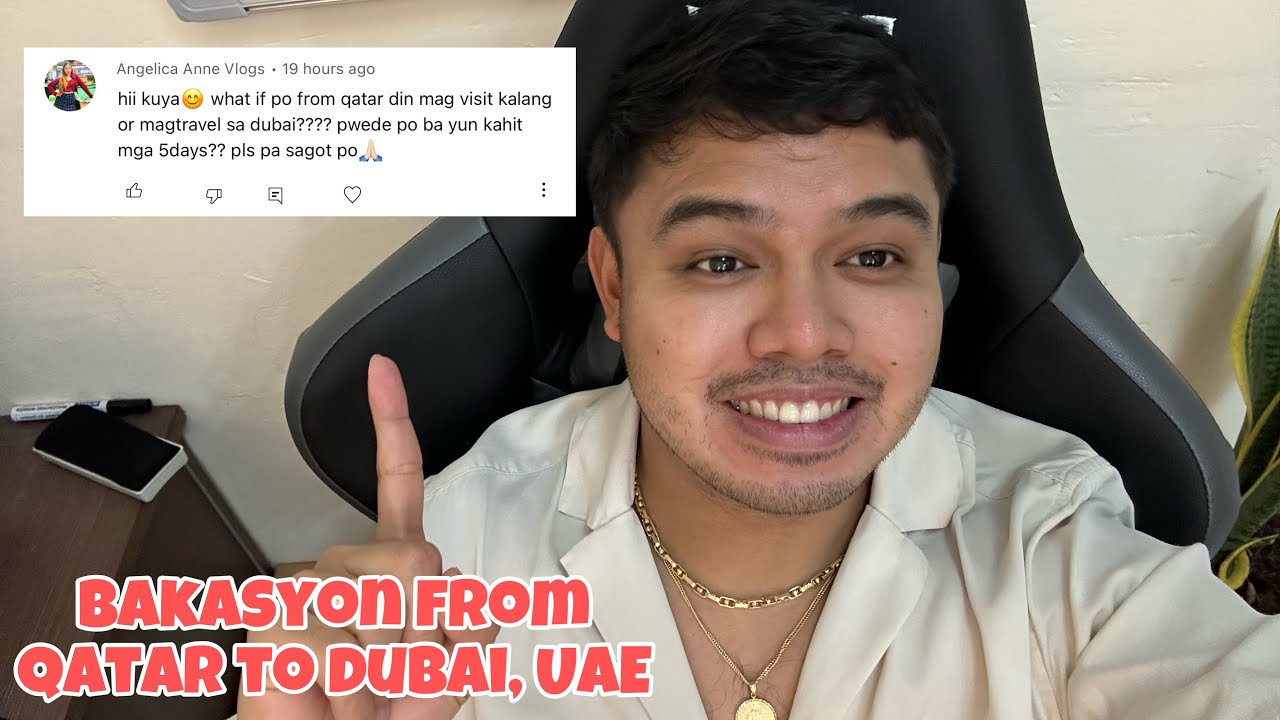 Qatar To Dubai Paano nga ba?