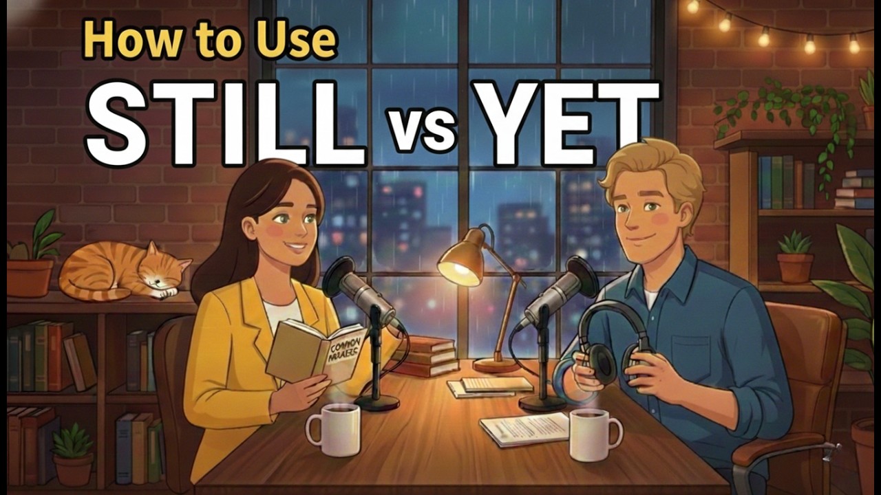 How to Use STILL and YET Correctly | Daily English Conversation | A1-A2