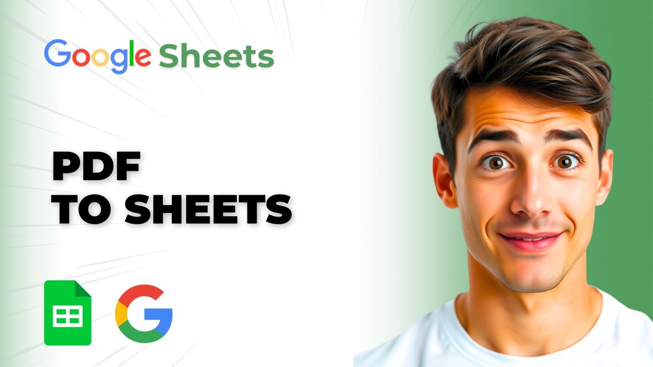 How To Convert PDF To Google Sheets (Easiest Way) (2026 Guide)