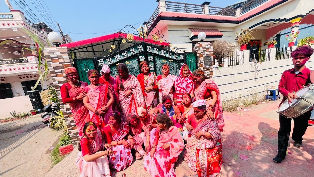 पूरी कॉलोनी हिला दी ऐसी धमाकेदार होली कभी नहीं खेली Full Dance Masti Holi Vlog 2026💃 #ViralVlog#Holi