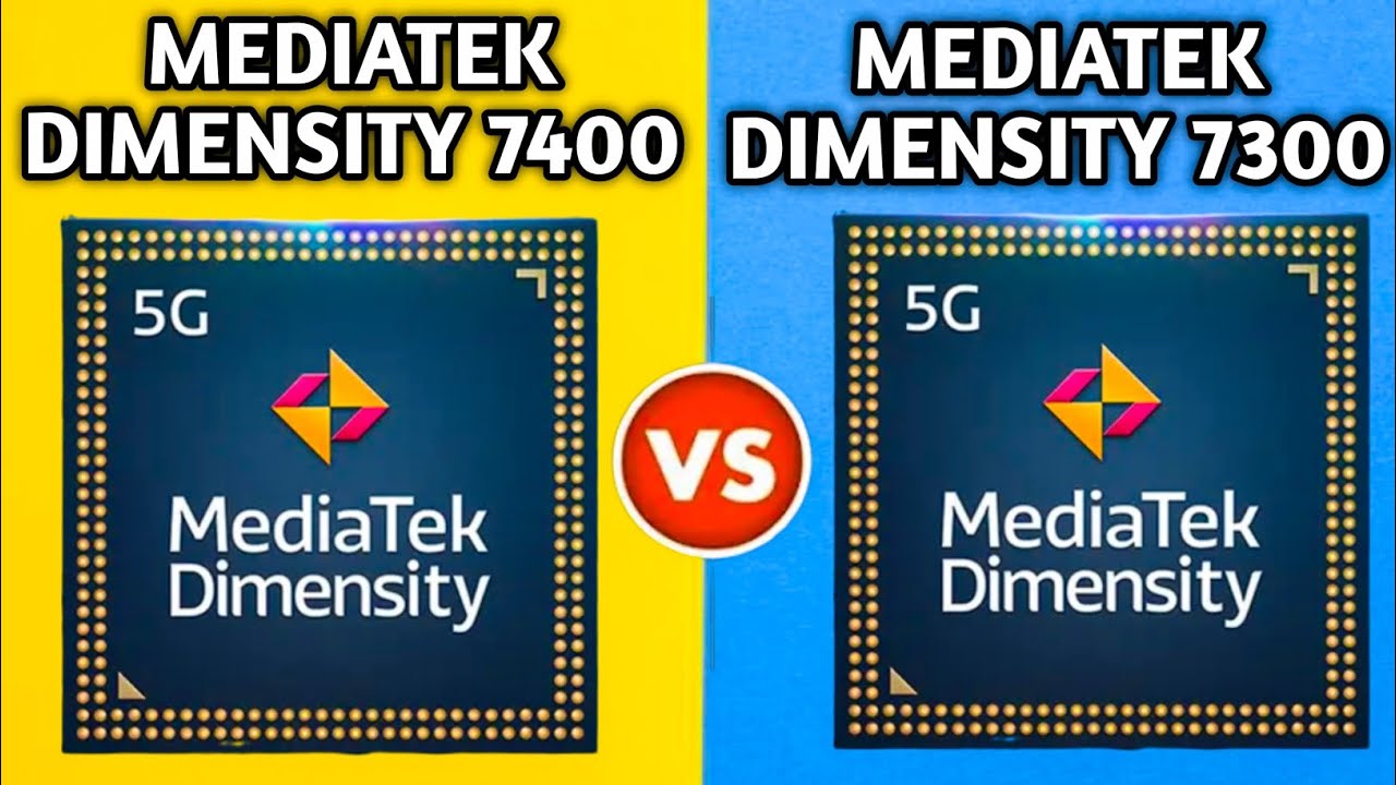 Mediatek Dimensity 7400 vs Mediatek Dimensity 7300 Comparison video 😜