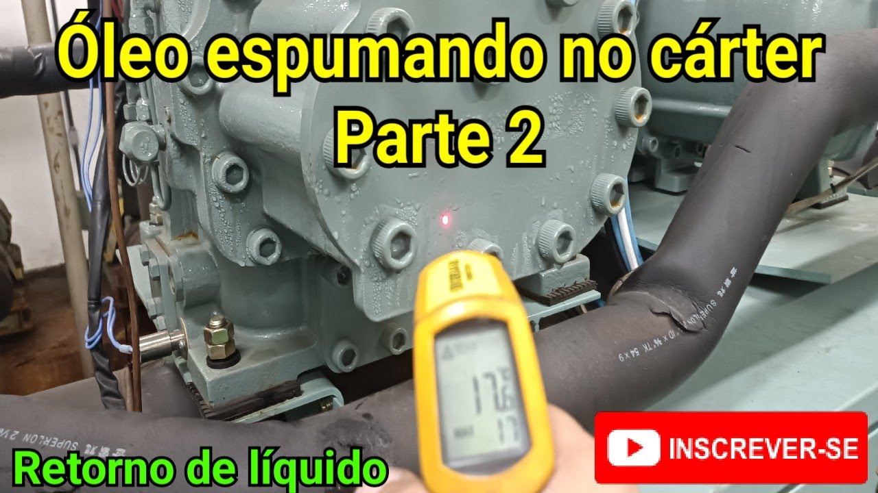 ÓLEO ESPUMANDO NO CÁRTER - PARTE 2