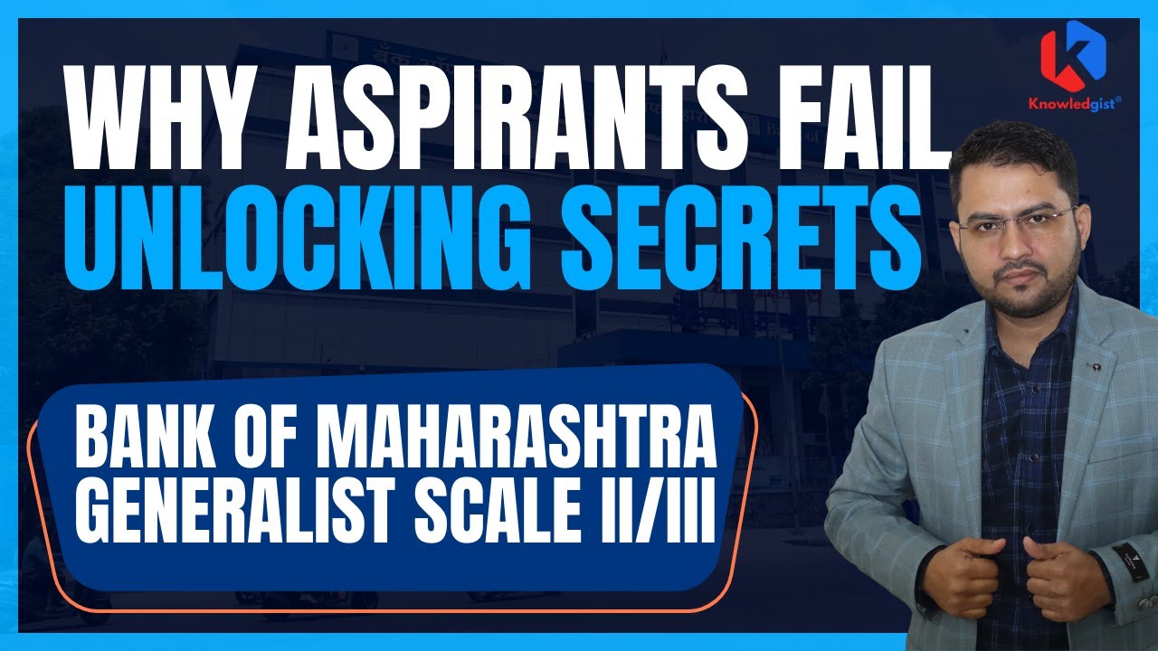 Bank of Maharashtra Generalist Officer Scale 2 & 3 | Why Most People Fail