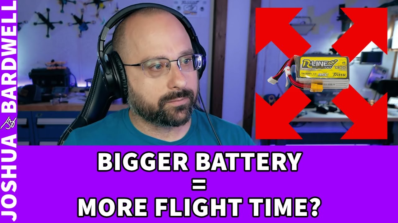 When Does Adding A Bigger Battery Reduce Flight Time For FPV? - FPV Questions