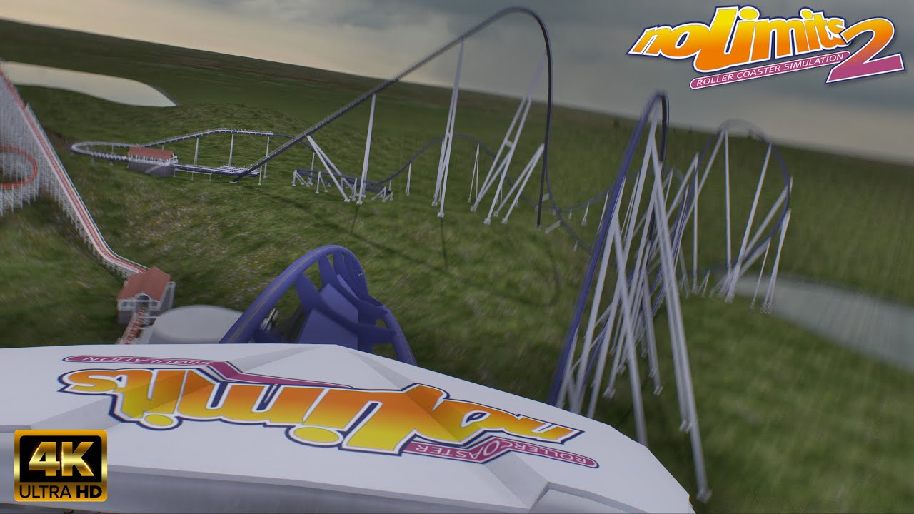 B&M Terrain GIGA - Preview POV - NoLimits 2 Roller Coaster Simulation