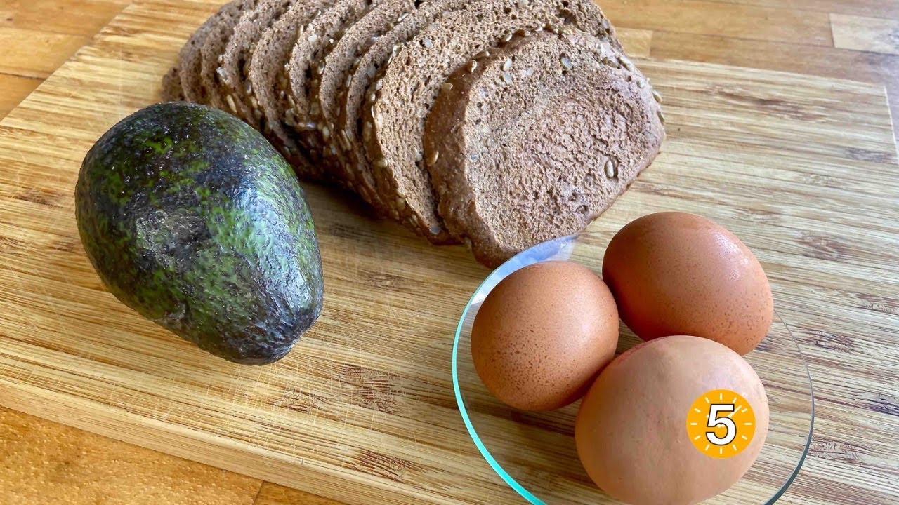 Con 3 Ingredientes PREPARA un DESAYUNO SALUDABLE- RECETAS EN 5 MINUTOS