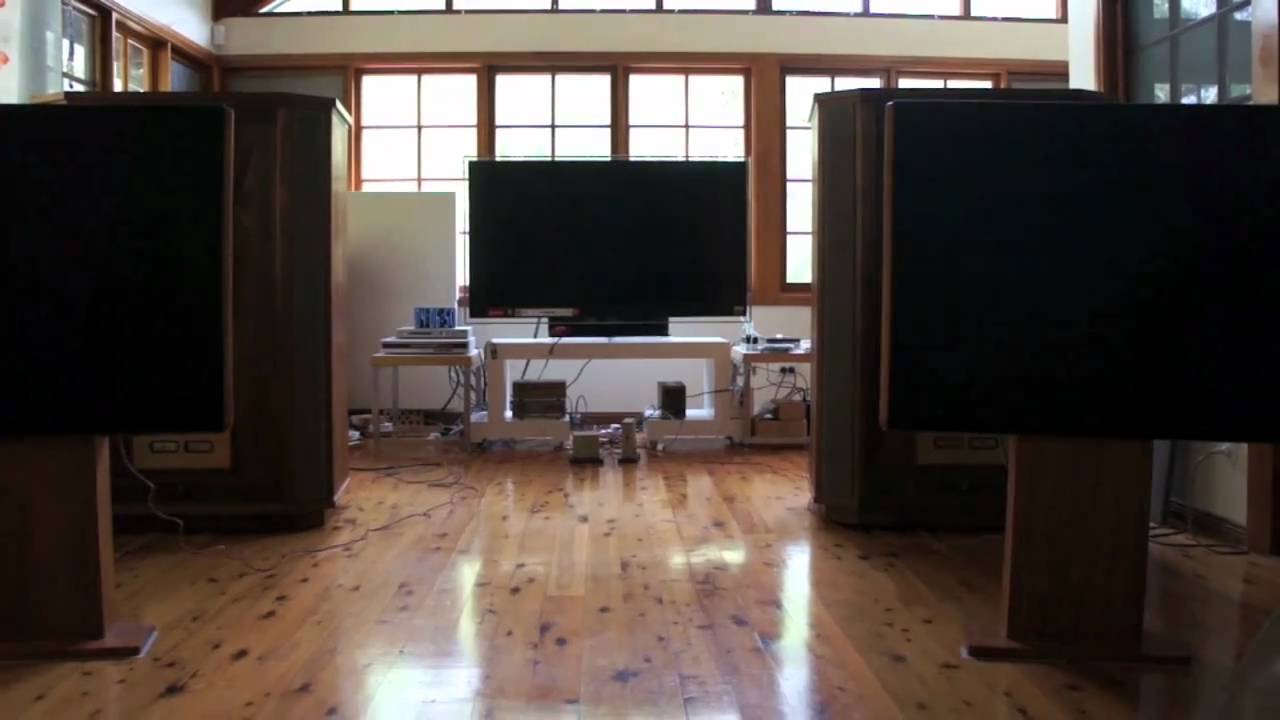 Quad ESL57 driven by 47 Labs Shigaraki Integrated Amp