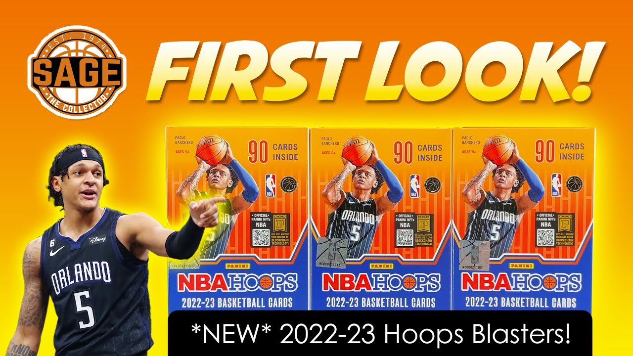 **FIRST LOOK** 2022-23 NBA Hoops Basketball Blasters 🔥 SWEET Paolo!