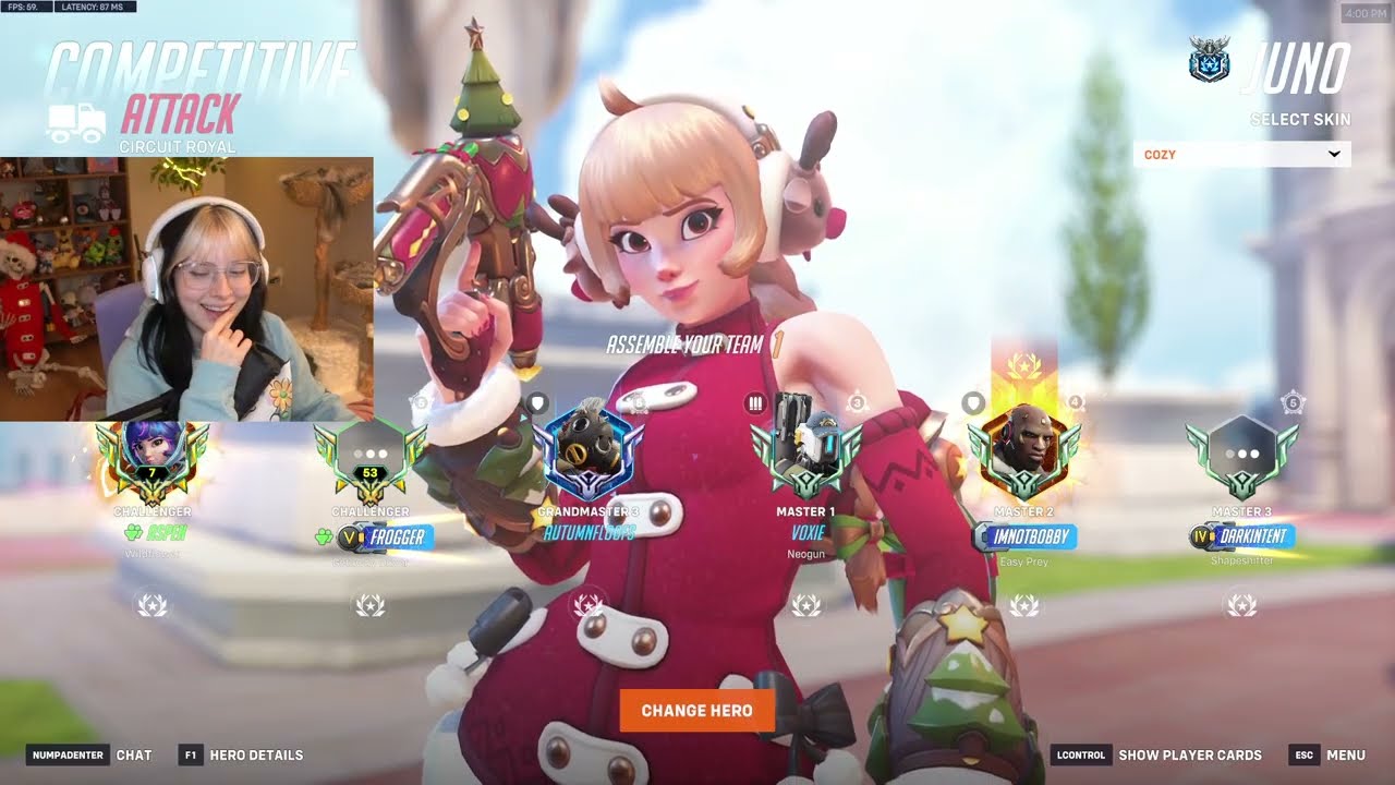 Джуно &mdash; угроза! Аспен, Overwatch 2, 20 сезон, ТОП-500 геймплея