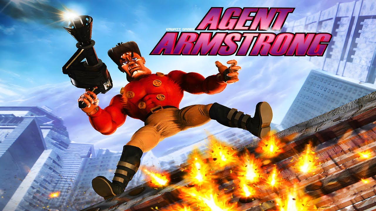 Agent Armstrong | PS1 | 100% Gameplay Walkthrough Longplay Movie FULL GAME [4K60ᶠᵖˢ UHD🔴]