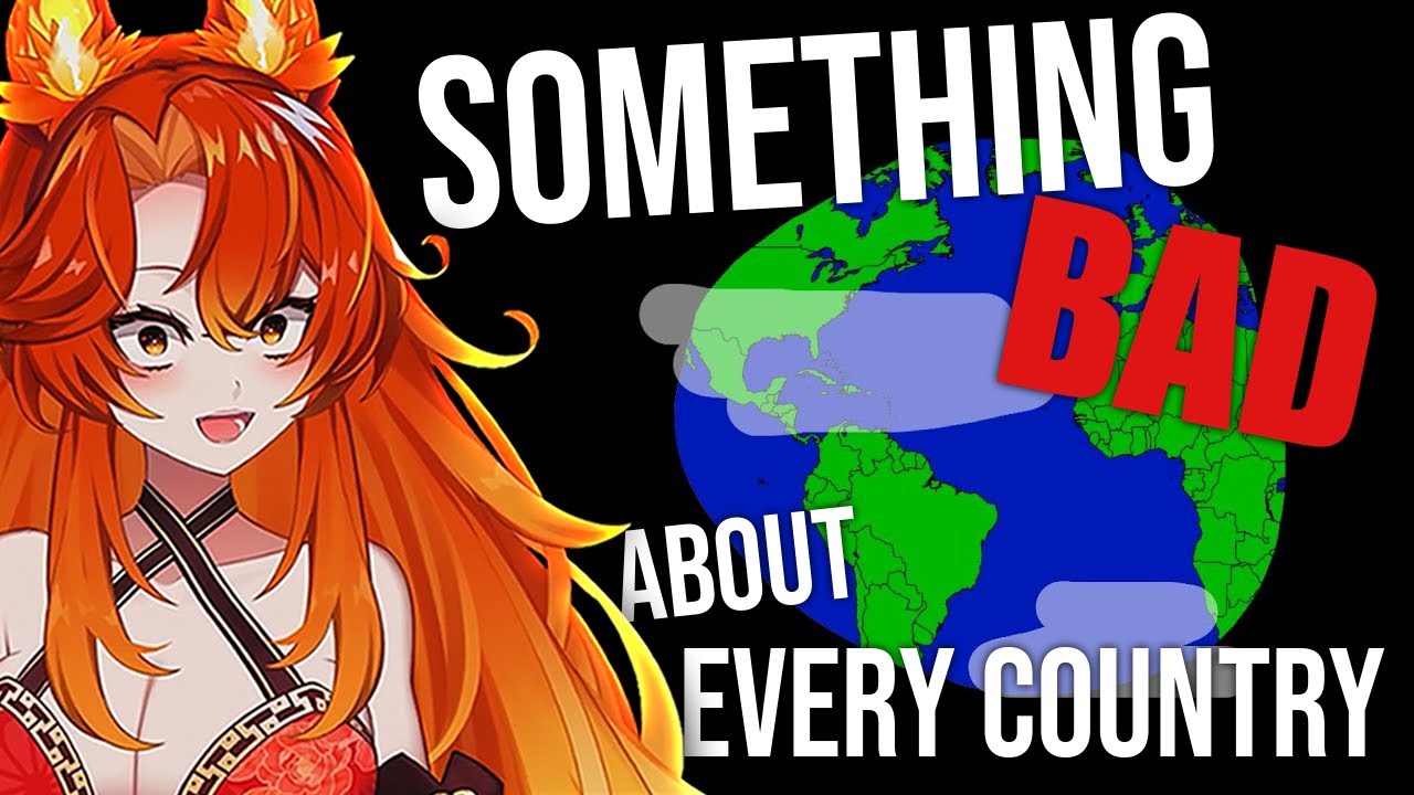 Vtuber Reacts to Something Bad About EVERY Country