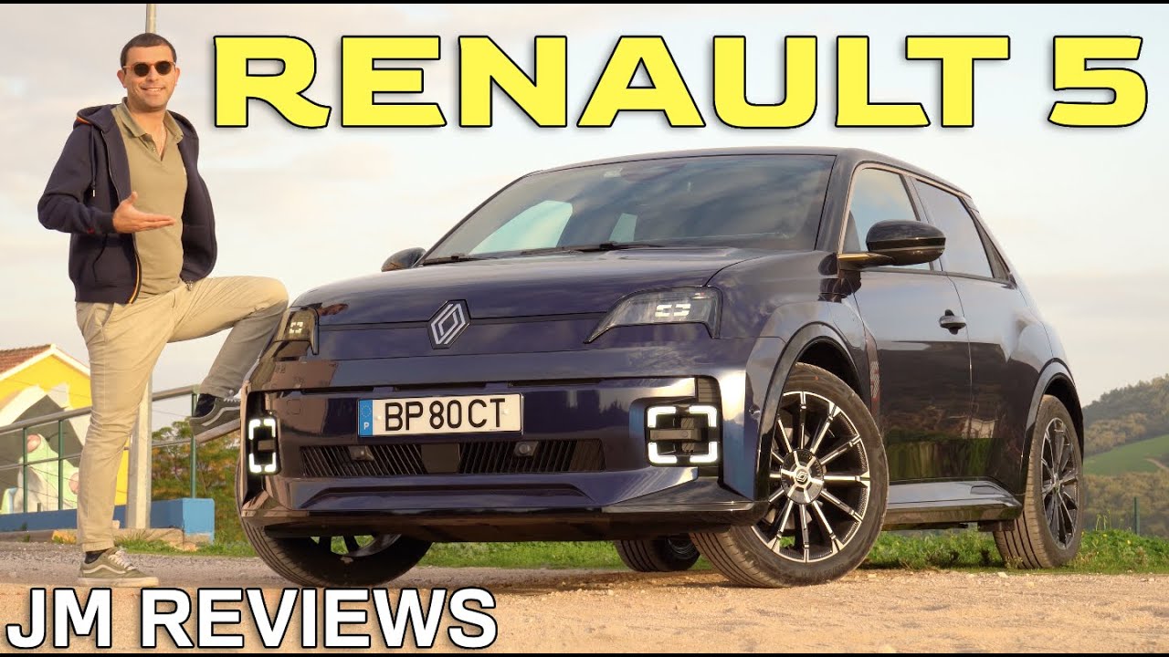 O RENAULT 5 100% ELÉCTRICO CHEGOU A PORTUGAL!!!!!!!!!! SERÁ MESMO BARATO??????? - JM REVIEWS 2024