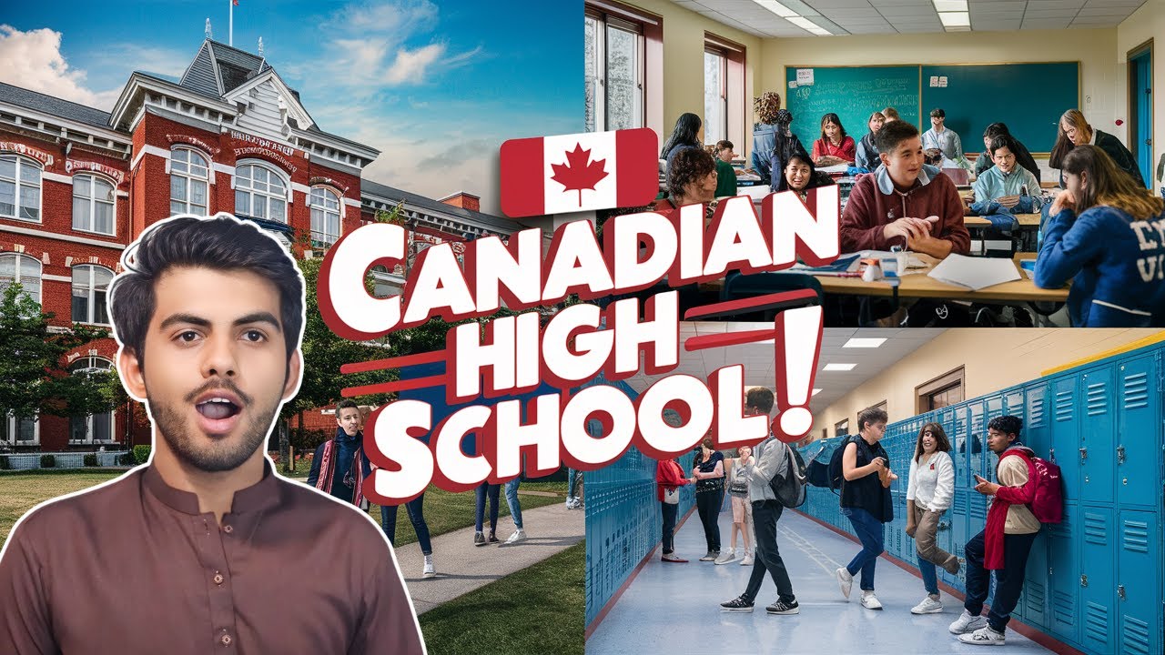 A Day in the Life at a Canadian High School 🇨🇦 |Hindi vlog