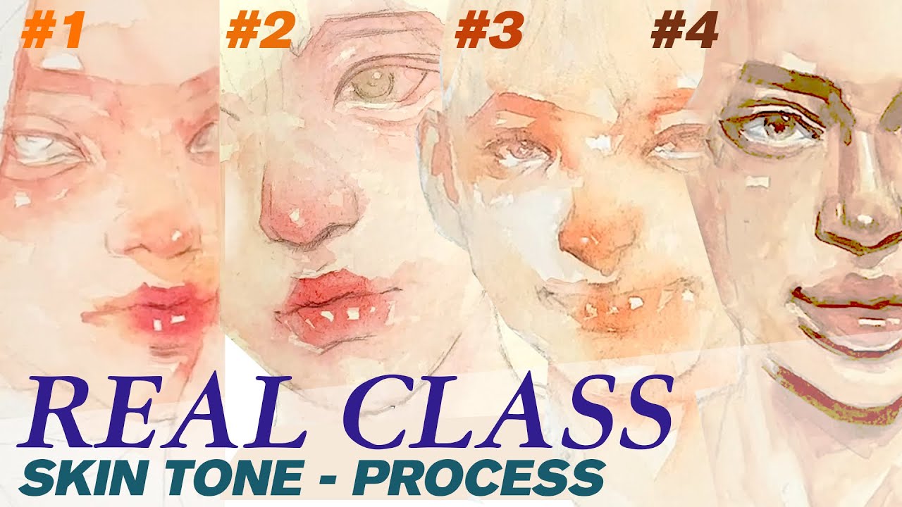 🎨 REAL CLASS - WATERCOLOR 