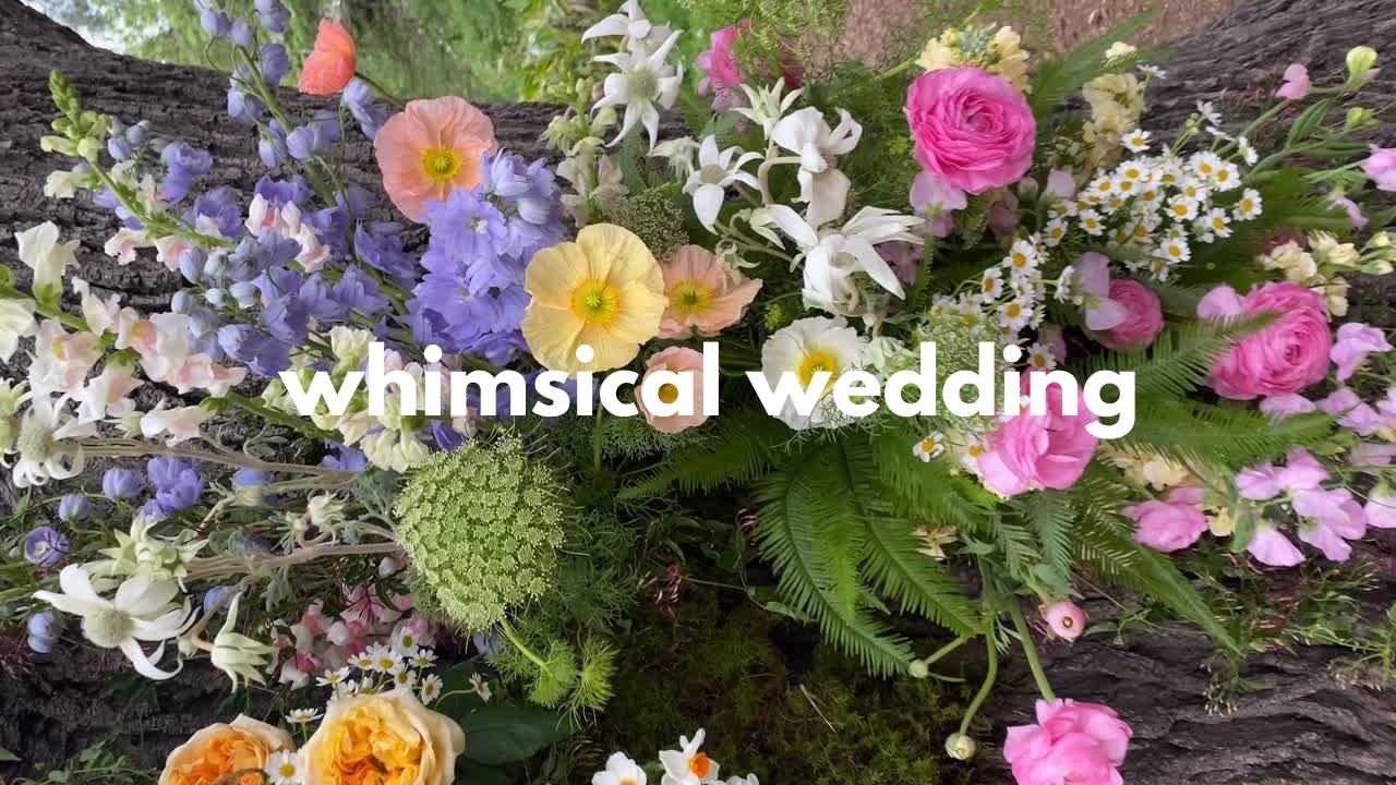 It’s another vlog! Flowering a fairy garden spring wedding in the city + meeting my BFF and Pedro.