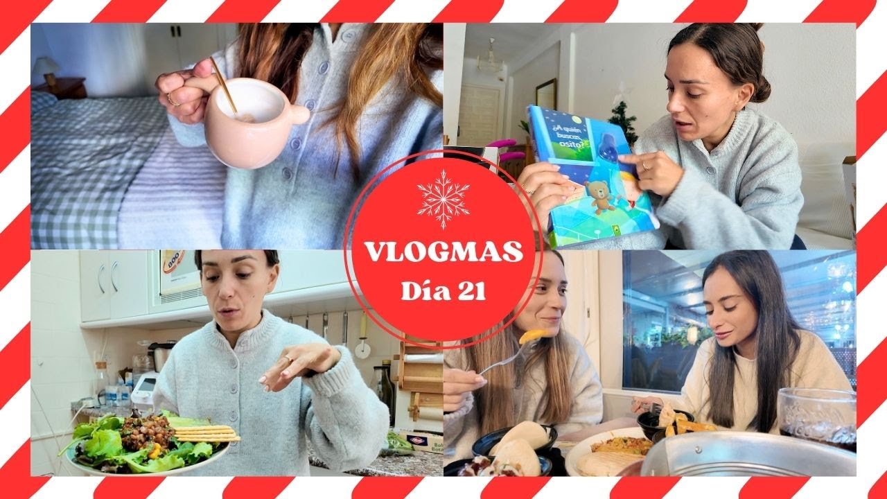 🎄VLOGMAS 21🎄 ¿QUÉ ENCONTRÉ en el BAZAR de LIDL? 😮 GIRO INESPERADO de los PLANES 🫨 RECETA ENSALADA 🥗