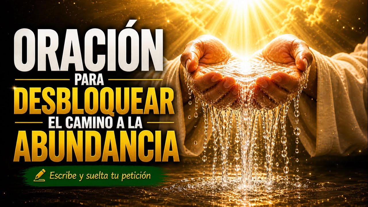 Oración para desbloquear tu abundancia y prosperidad hoy | Repite con tu voz interior