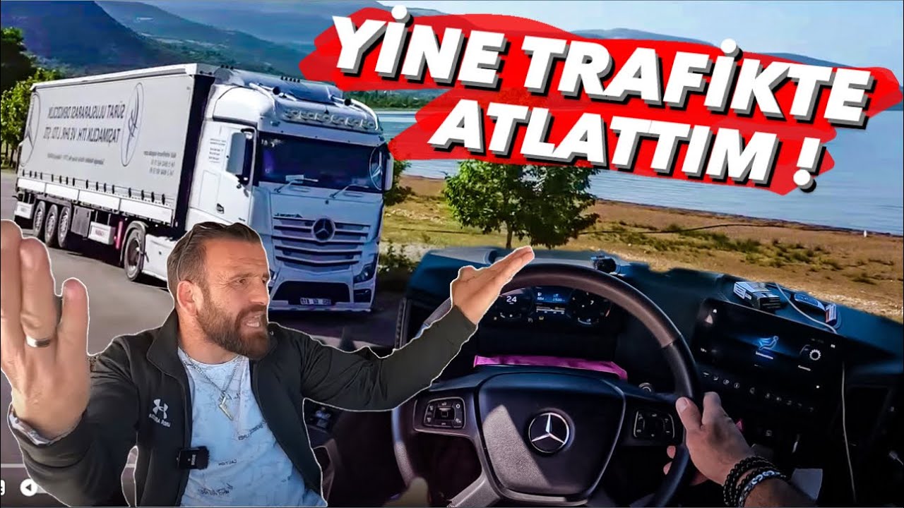 DAĞ YOLUNA TIR’LA ÇIKMAK / Çakarlı Araçlar Trafikte İsyan Ettirdi ! / DEV BORU YÜKÜ !