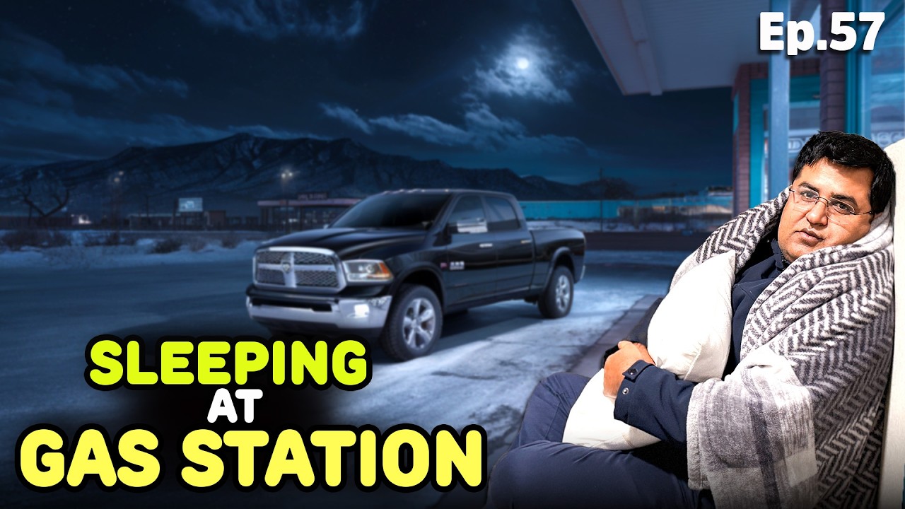 Spent NIGHT outside GAS STATION 🇺🇸Rul Gaye | Exploring America Ep.57