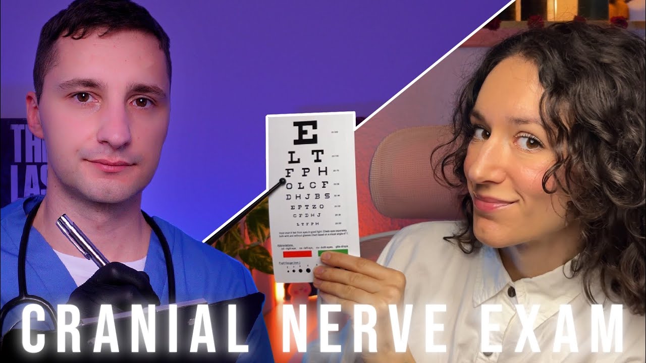 Badanie nerwów czaszkowych 👩‍⚕️ ASMR po polsku roleplay z @mrclasmr