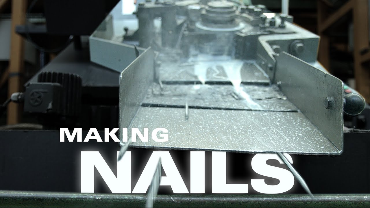 How steel nails are made || Machines and Industry