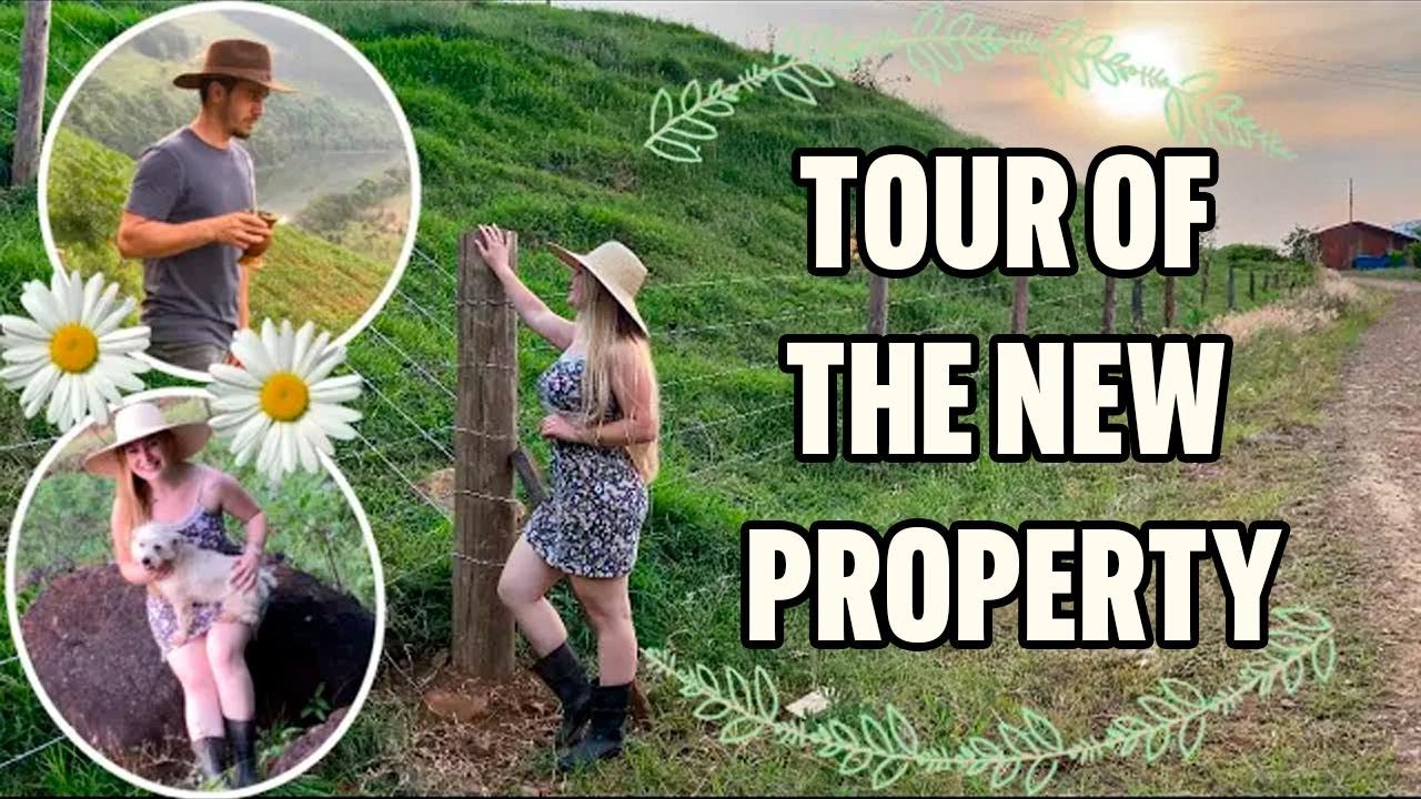 Tour of Our New Property – Fences Are Up at the Farm!