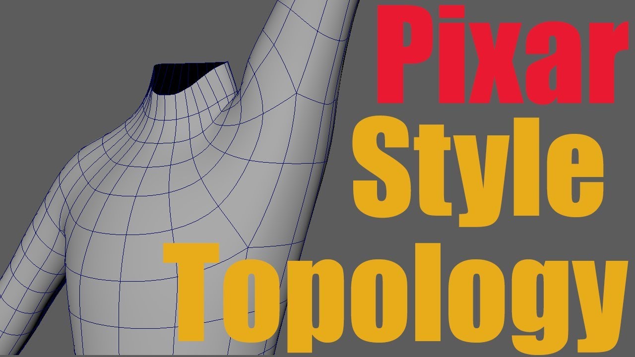Intro To 3D Art - Lesson 3 - The Body, Pixar Style Topology
