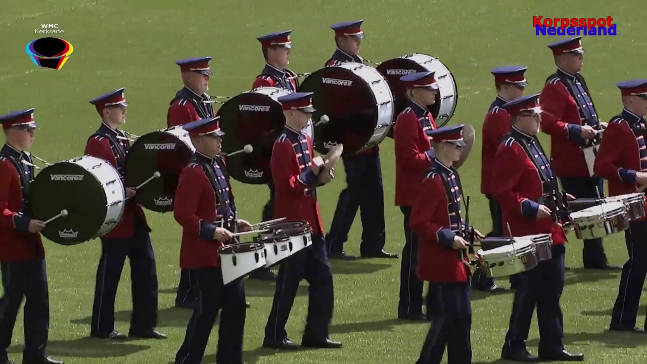 Drumband Hasselts Fanfare tijdens WMC Kerkrade 2017