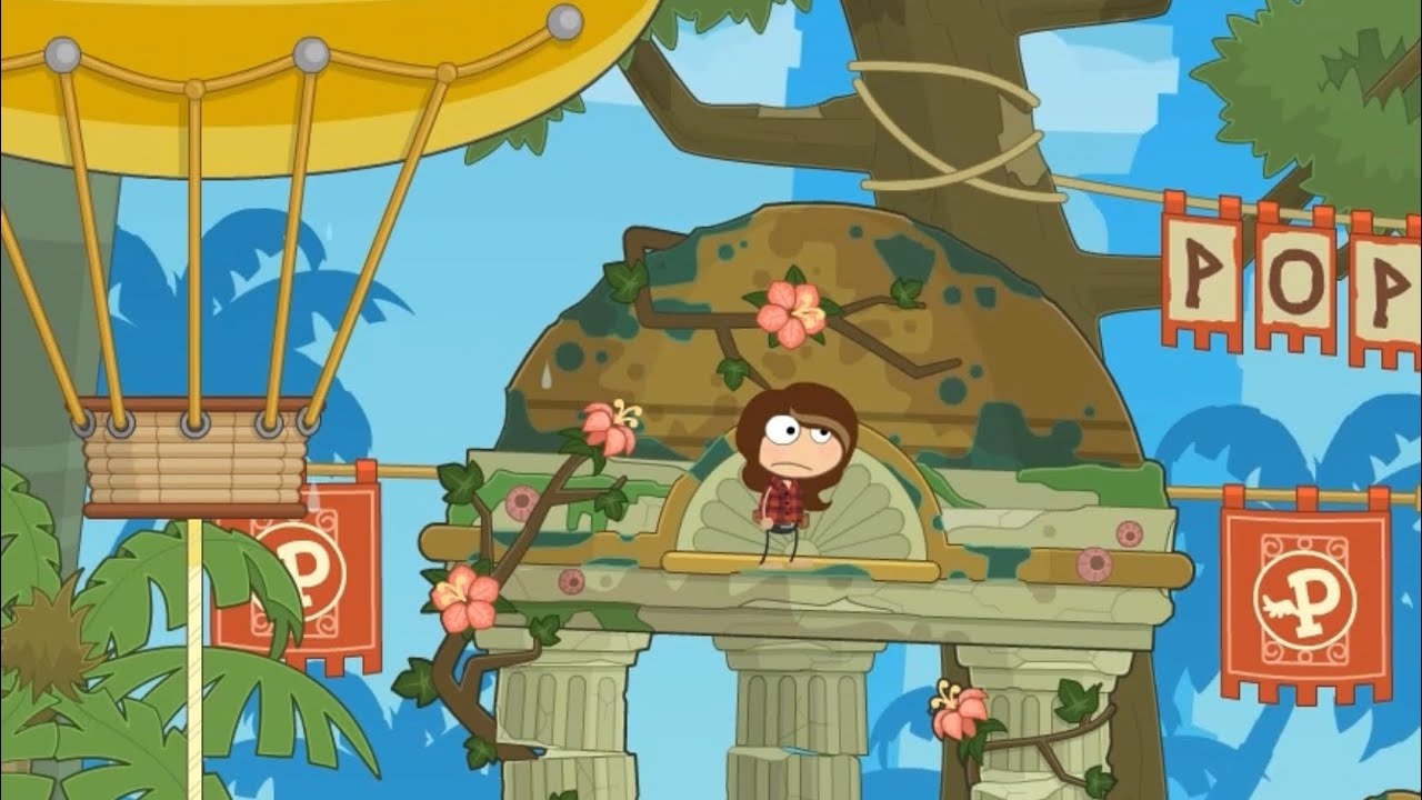 40 minutes of relaxing Poptropica music to fly a blimp to