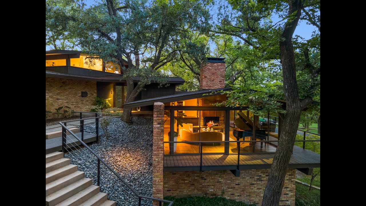 Mid-Century Modern Tree House