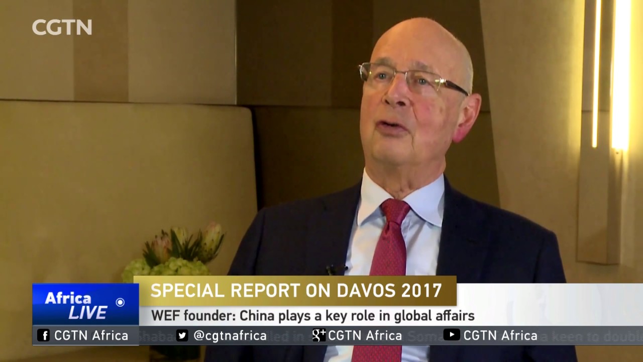 WEF founder: China plays a key role in global affairs
